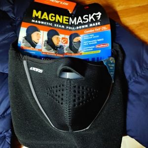 Face mask, walkie talkies, cow/live stock trimmers